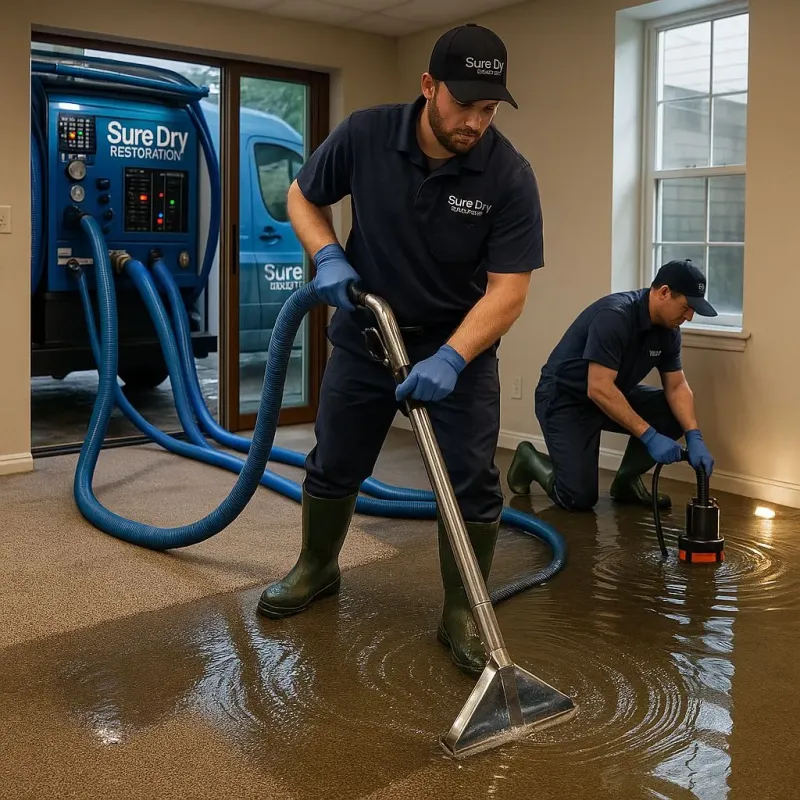 Water Extraction and Removal process in Milan, TN